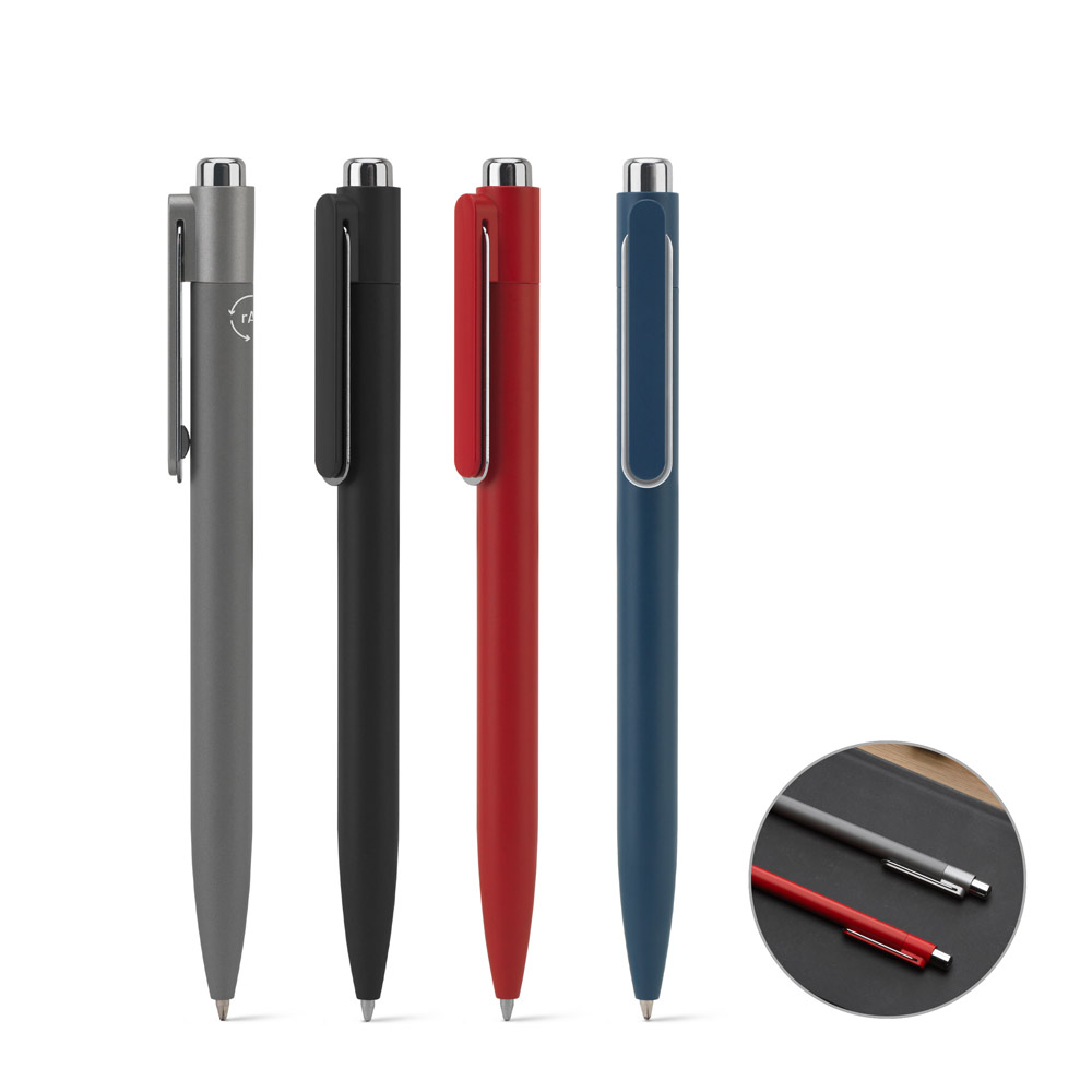KYLIE. Aluminium ballpoint (94% recycled) with innovative clip