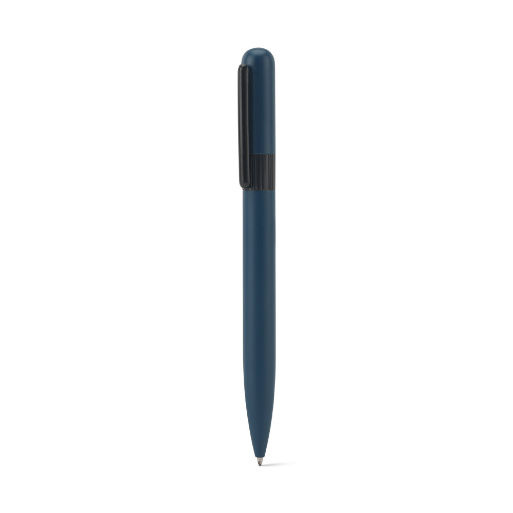 ELSIE ROUND. Metal ballpoint (60% recycled) with rounded design
