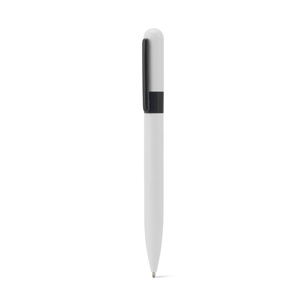 ELSIE ROUND. Metal ballpoint (60% recycled) with rounded design