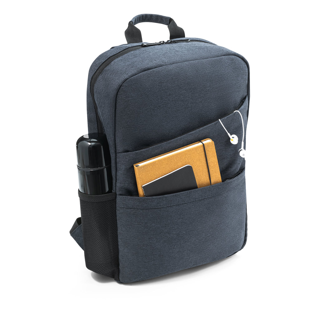 REPURPOSE BACKPACK. 15'6'' laptop backpack in 600D recycled polyester