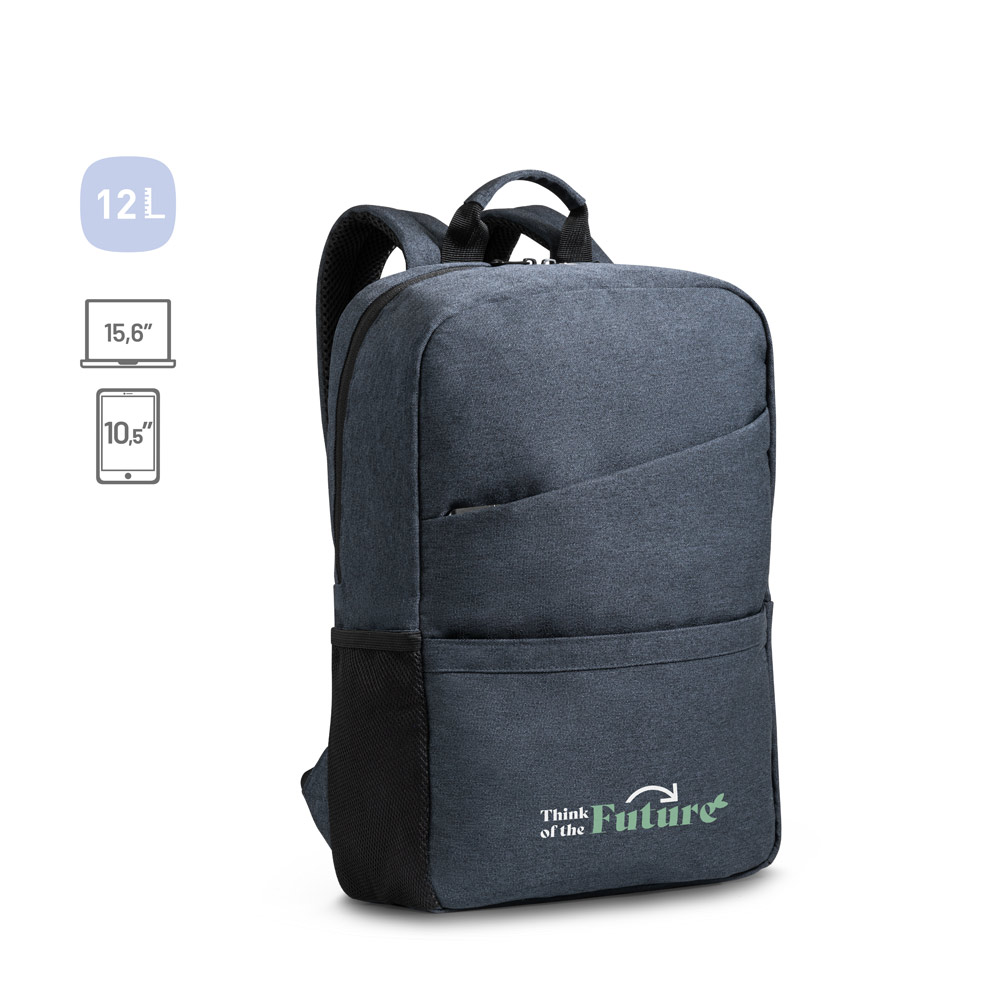 REPURPOSE BACKPACK. 15'6'' laptop backpack in 600D recycled polyester