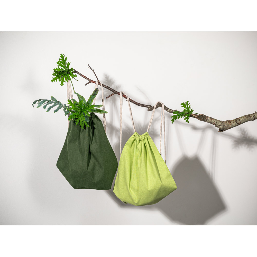 ISTANBUL. Backpack made from recycled cotton (70%) and polyester (30% rPET) (150 g/m²)