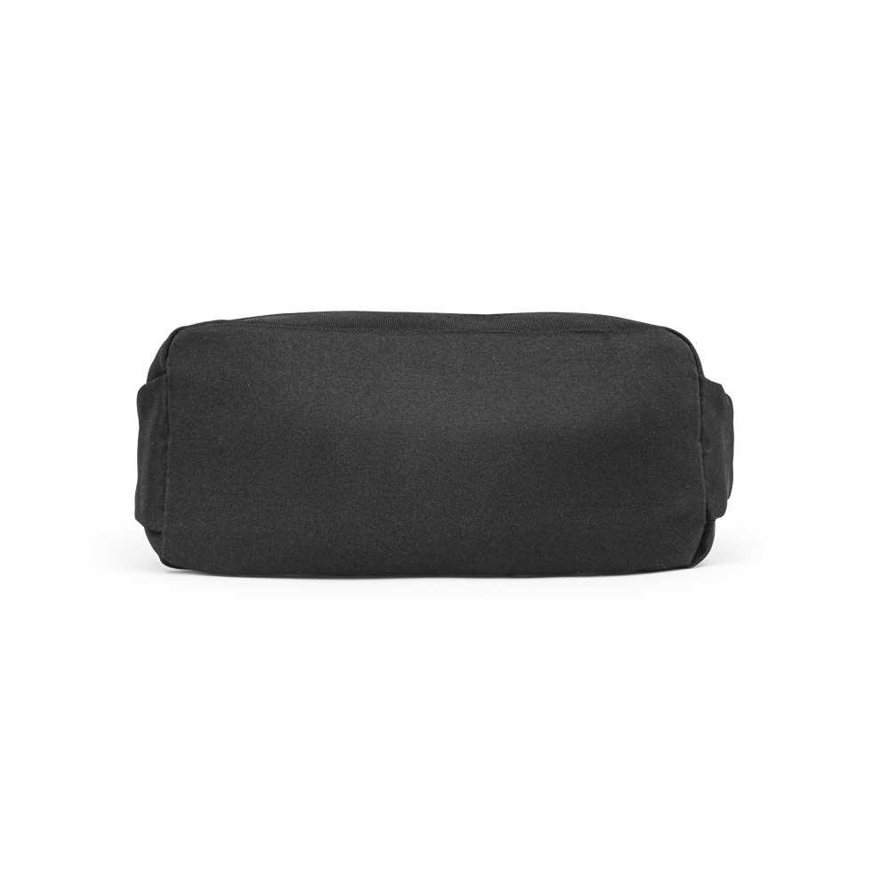 DELFOS POUCH. 300D recycled polyester and 600D recycled polyester waist bag with reflective elements
