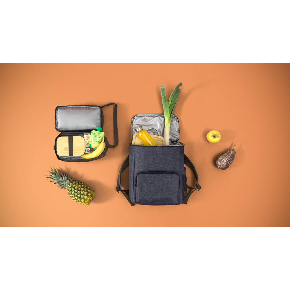ZIPPERS COOLER. 8'5L Cooler bag in 300D and 840D Jacquard
