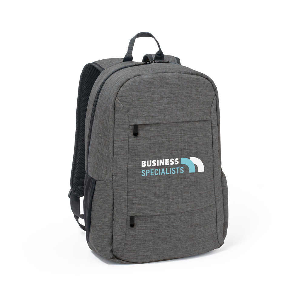 BUSINESS. 300D recycled polyester laptop backpack