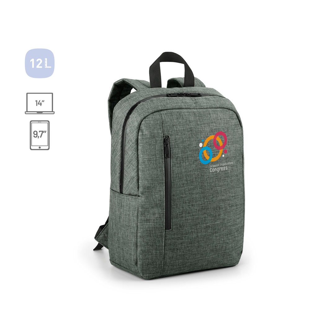 SHADES BPACK. 14" 600D laptop backpack