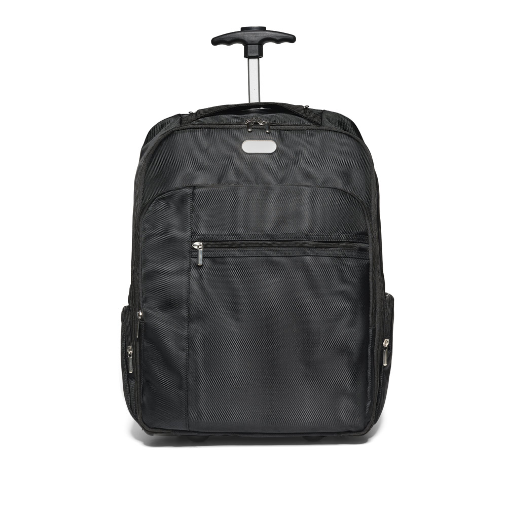 AVENIR. 17" Laptop trolley backpack in 1680D and 300D polyester
