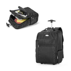 AVENIR. 17" Laptop trolley backpack in 1680D and 300D polyester
