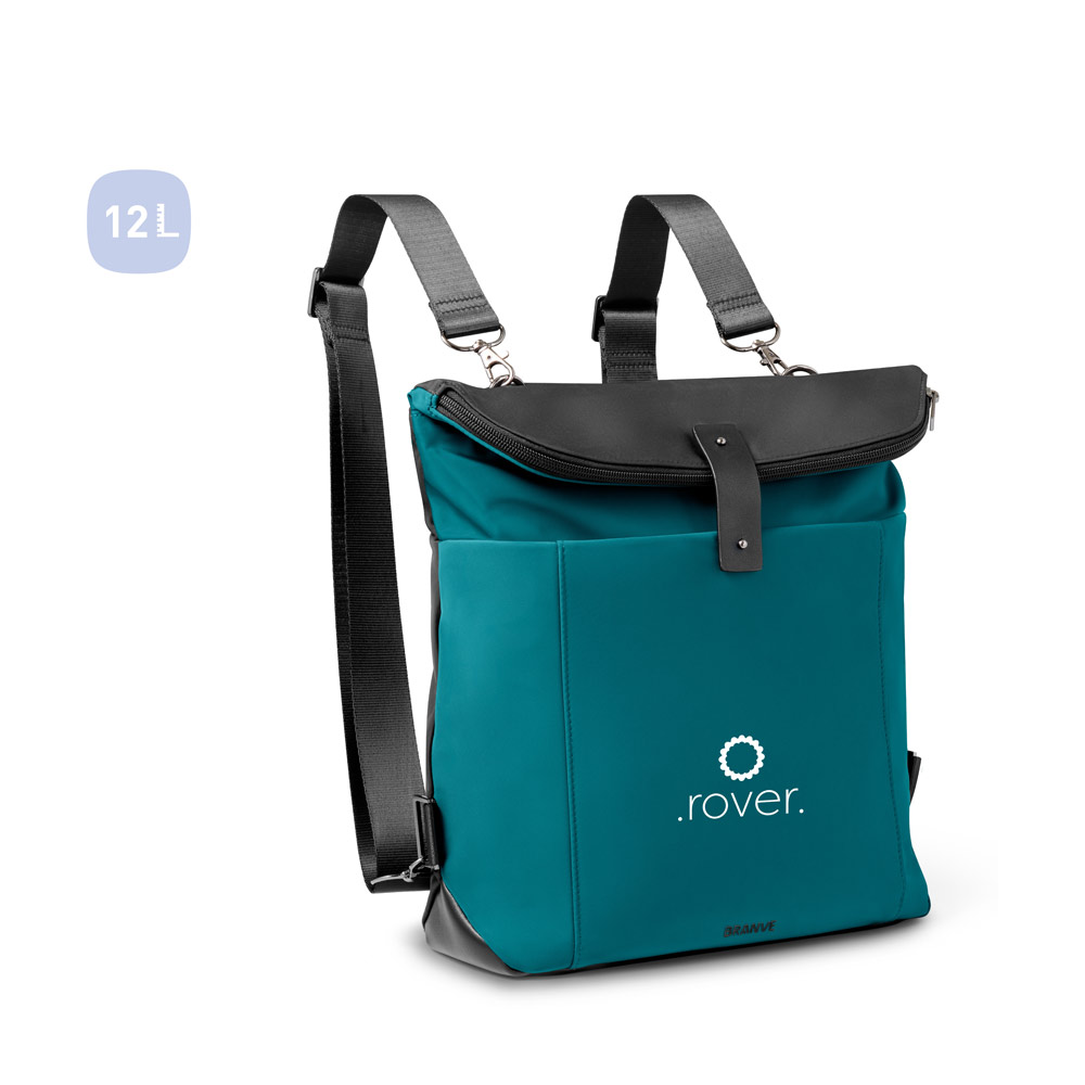 ROVER BACKPACK II. Backpack in fabric and PU