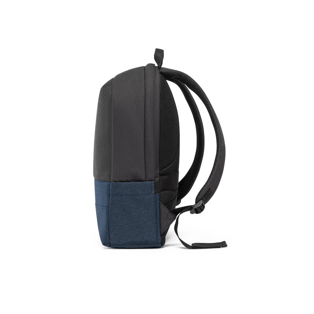 GENOA BPACK. Anti-theft backpack in 600D high-density recycled polyester