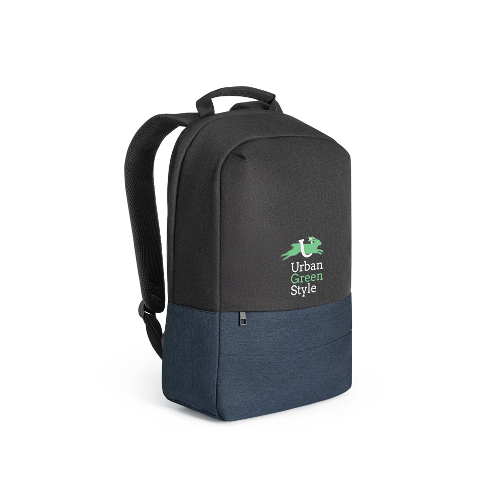 GENOA BPACK. Anti-theft backpack in 600D high-density recycled polyester