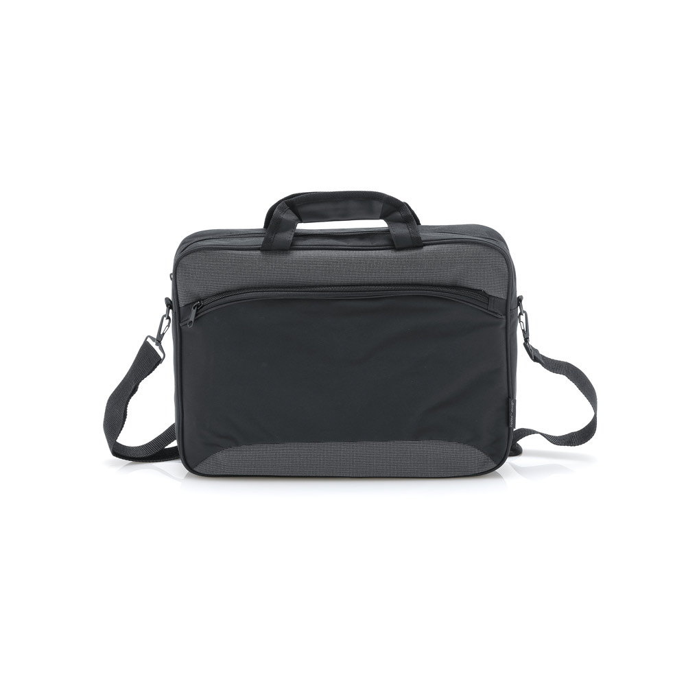 SANTANA. 15'6" Laptop briefcase in 2 Tone 600D and 300D polyester