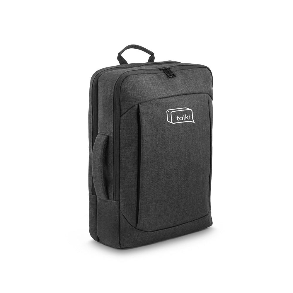ALEXANDRIA. 15'6" 2 in 1 Laptop backpack in 600D polyester