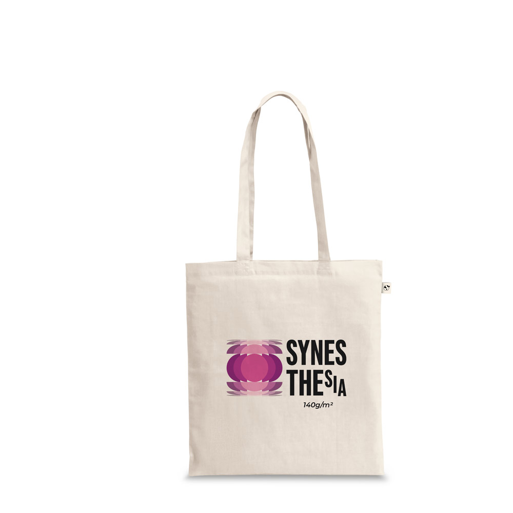 GIZA. 100% recycled cotton bag (140 g/m²)