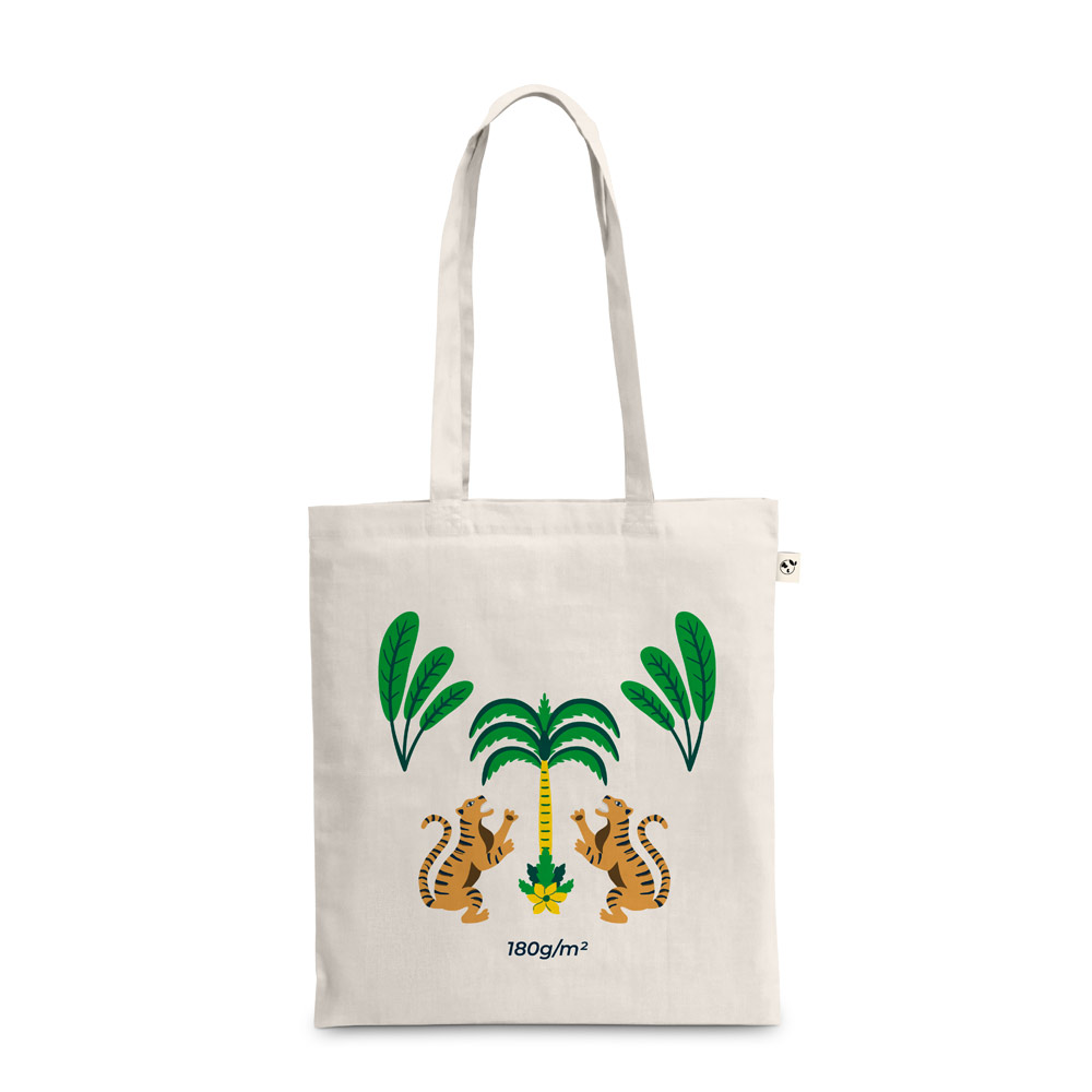 BEJA. 100% recycled cotton bag (180 g/m²)