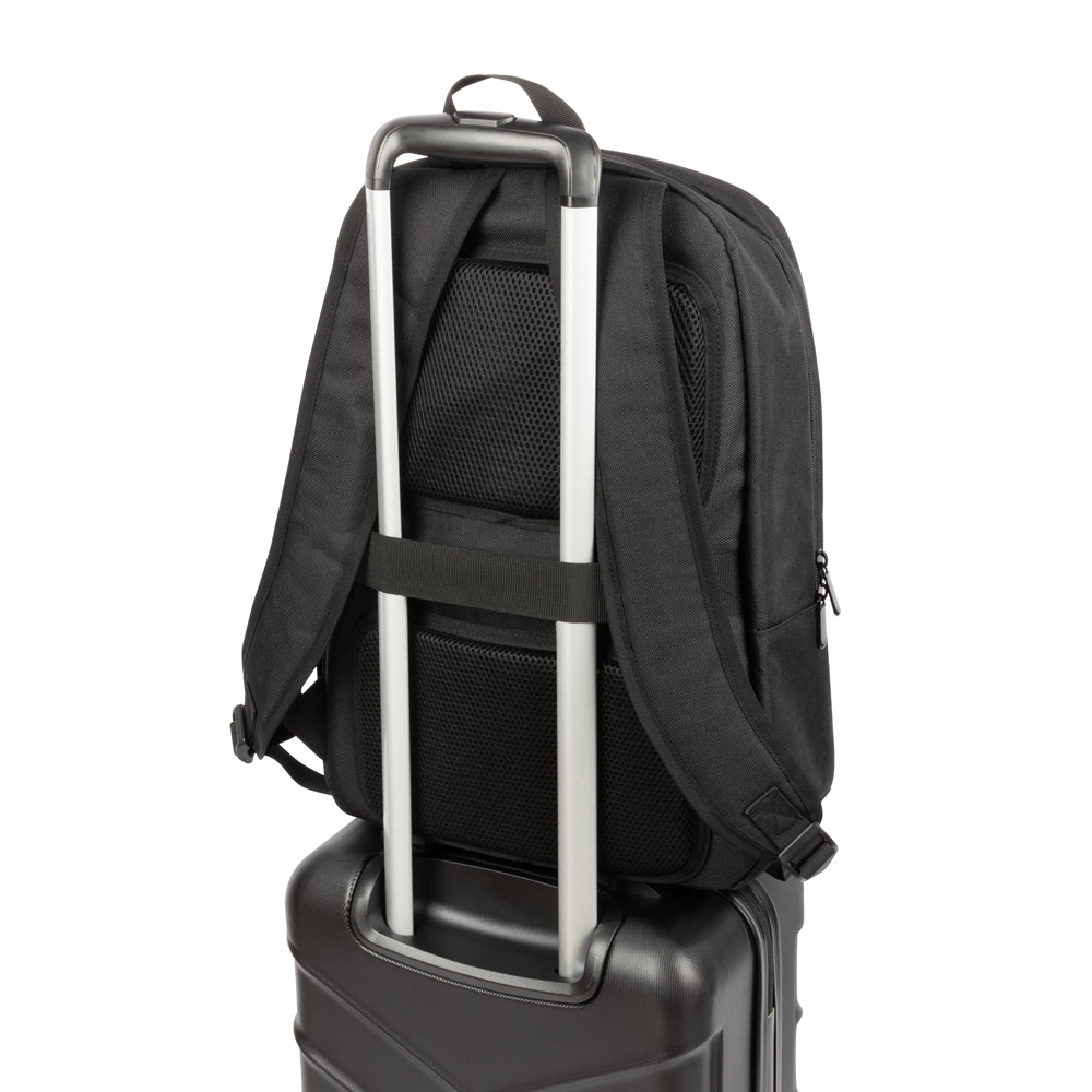 DRAMMEN. Laptop backpack in high-density 600D recycled polyester
