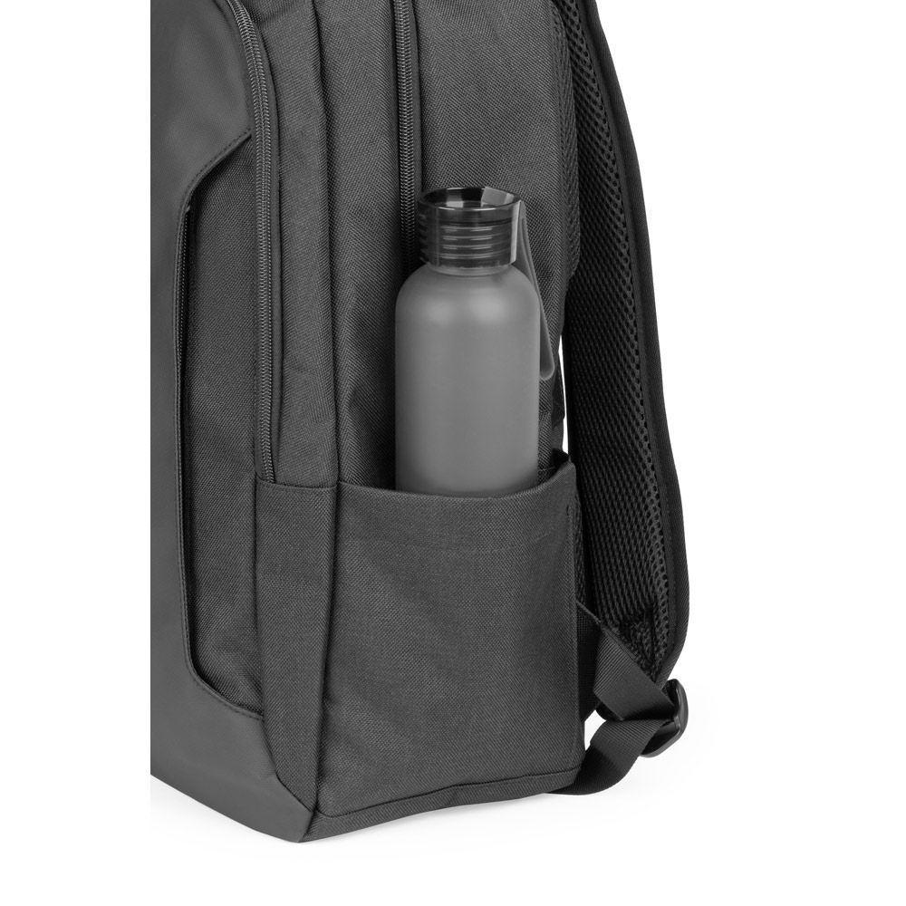 DRAMMEN. Laptop backpack in high-density 600D recycled polyester
