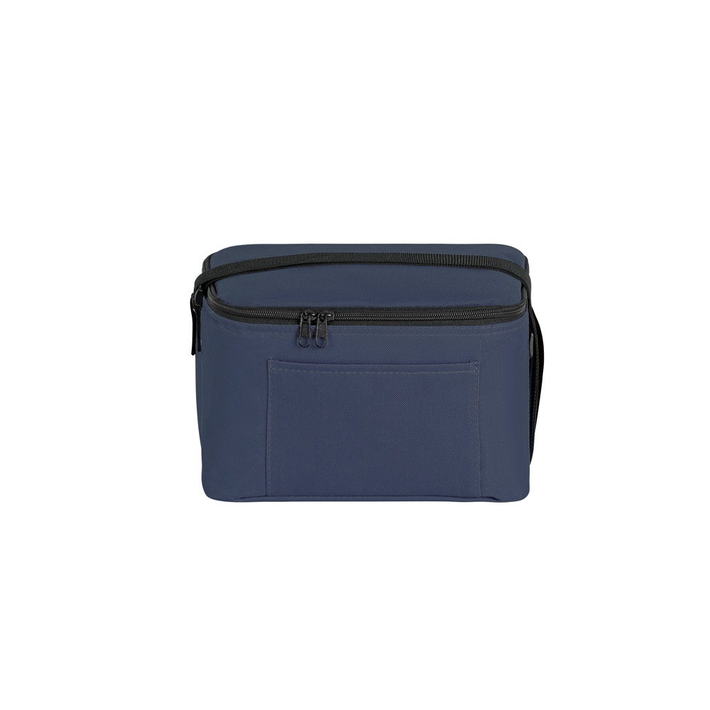 CANCUN. Thermal bag in 600D recycled polyester with adjustable webbing strap 7 L