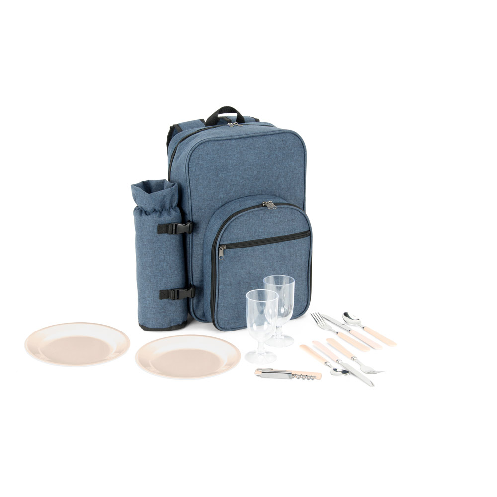 WHITSUNDAY. 600D High Density Recycled Polyester Picnic Cooler Backpack