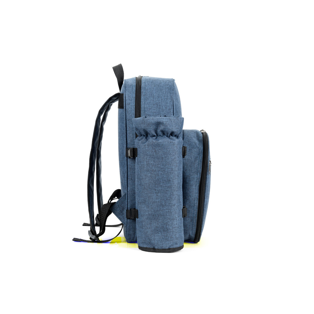 WHITSUNDAY. 600D High Density Recycled Polyester Picnic Cooler Backpack