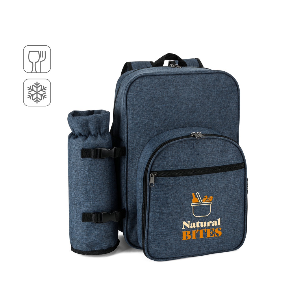 WHITSUNDAY. 600D High Density Recycled Polyester Picnic Cooler Backpack