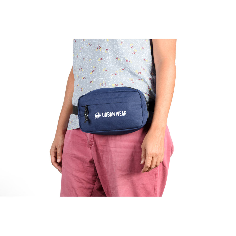 MYKONOS. Waist bag in 600D recycled polyester and lining in 210D recycled polyester