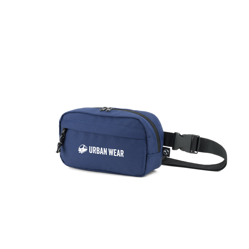 MYKONOS. Waist bag in 600D recycled polyester and lining in 210D recycled polyester