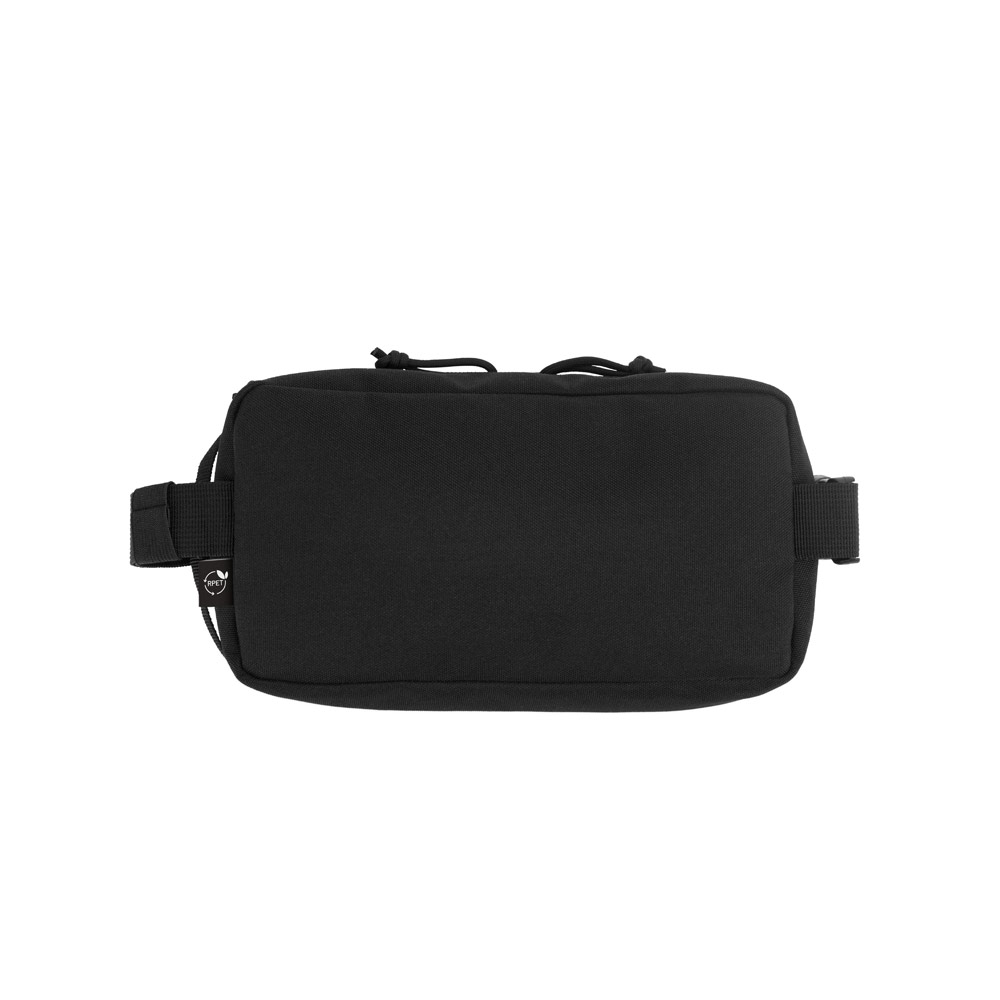 EDINBURGH. Waist bag in high-density 600D recycled polyester and 210D recycled polyester lining
