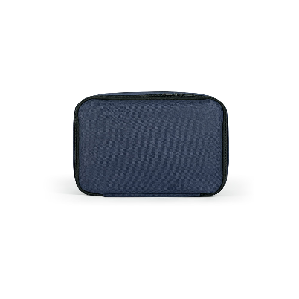 CANCUN LARGE. Thermal bag in 600D, recycled polyester, with adjustable webbing strap 14 L