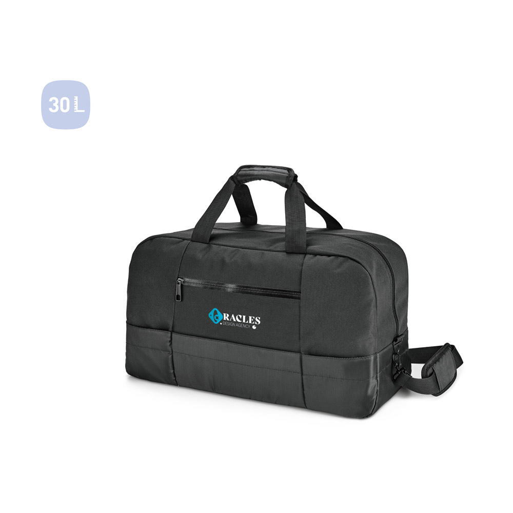 ZIPPERS SPORT. Executive sports bag in 840D jacquard and 300D polyester