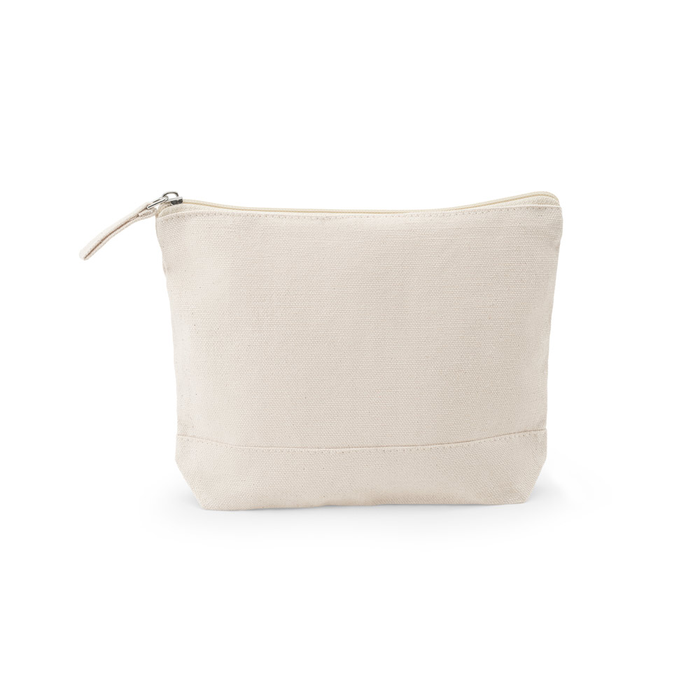 DAPHNE. 100% cotton cosmetic bag (340 g/m²) two-tone