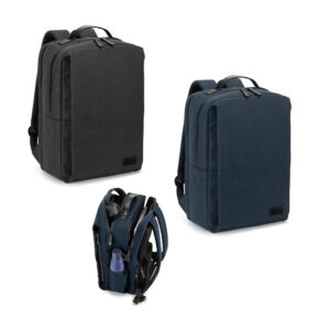 GLASGOW. Laptop rucksack (17") made from high-density 600D recycled polyester (20L)