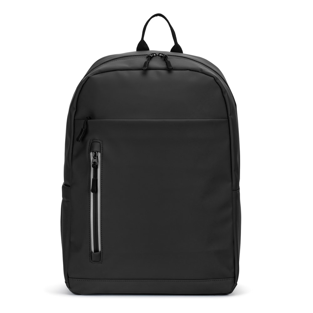 NOUMEA. PU laptop rucksack (16"), with water-resistant zips