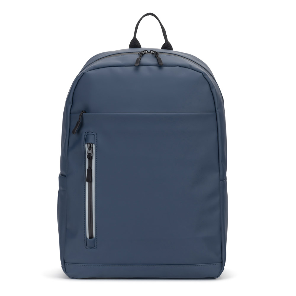 NOUMEA. PU laptop rucksack (16"), with water-resistant zips