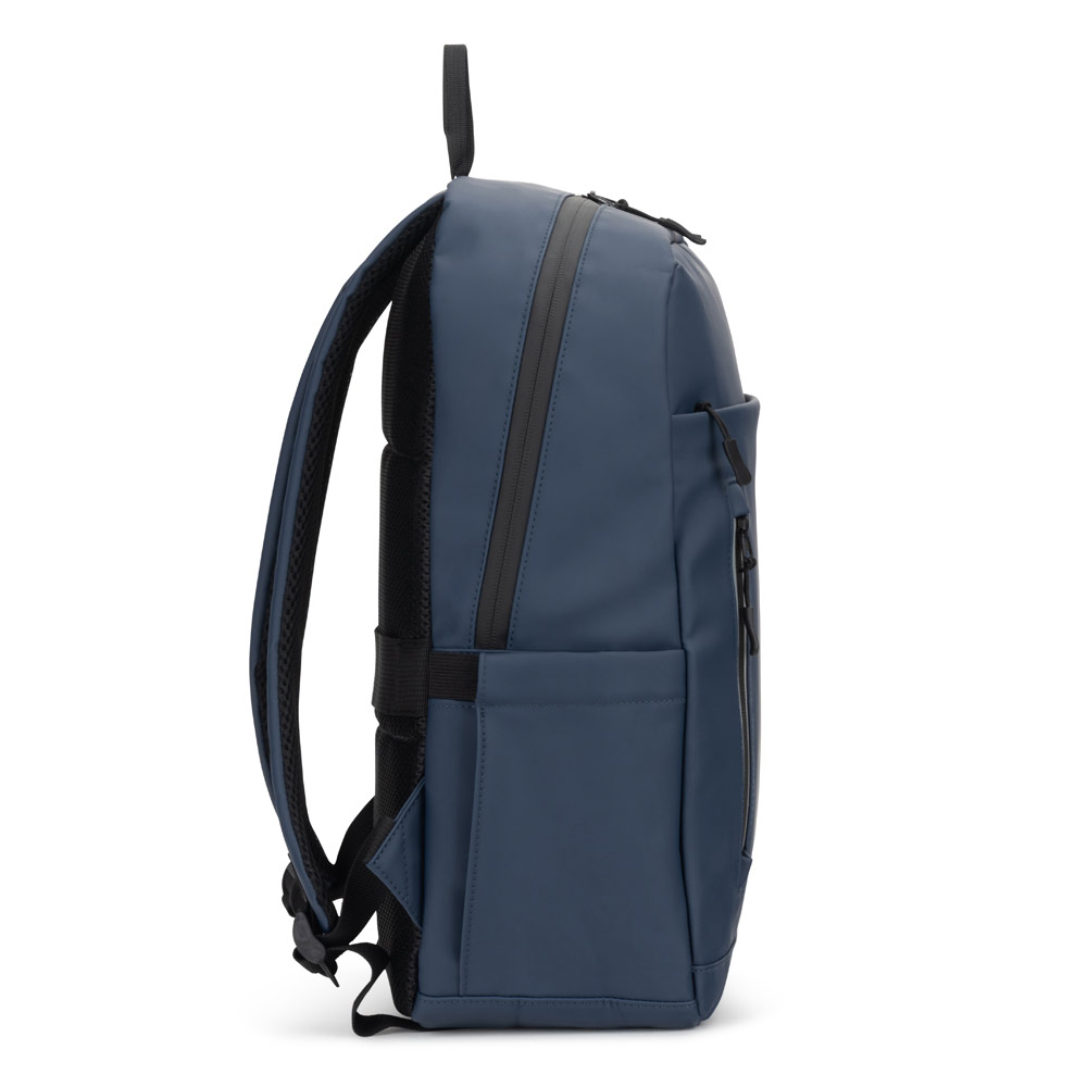 NOUMEA. PU laptop rucksack (16"), with water-resistant zips