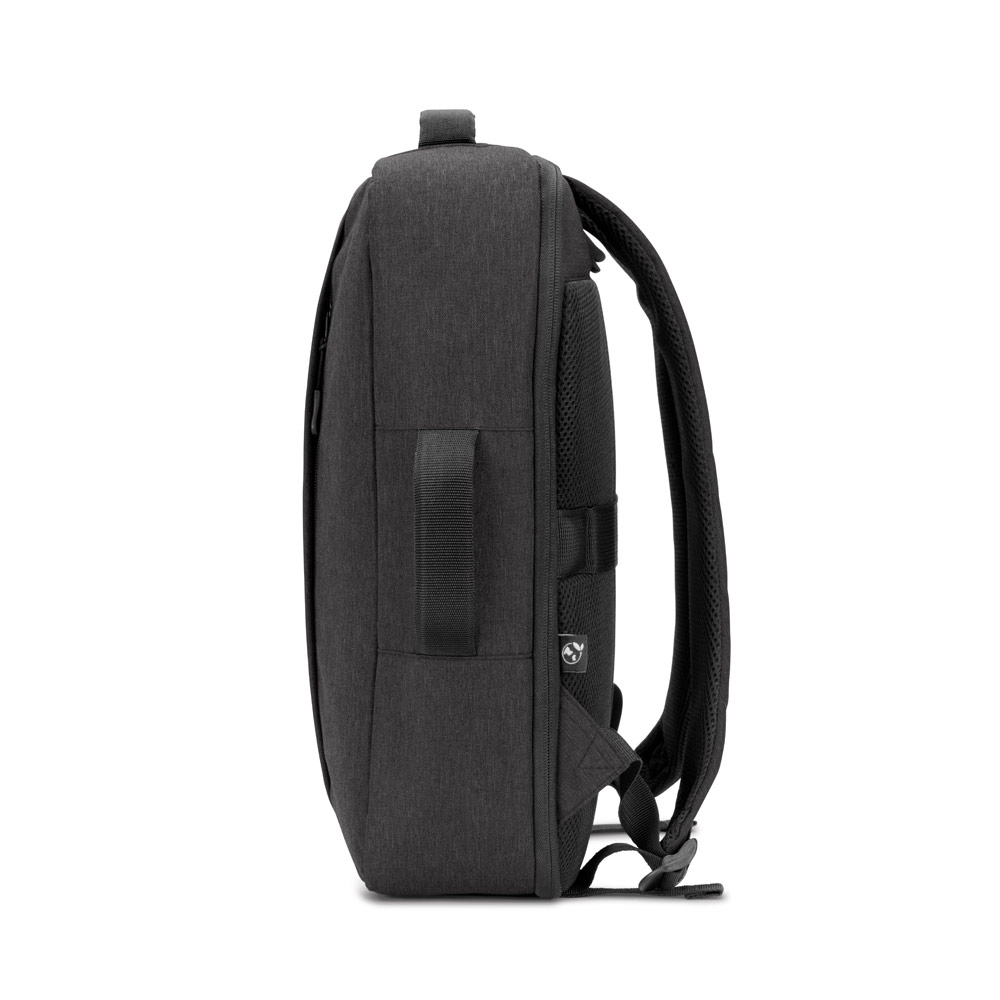 NIAMEY. 15'6" laptop backpack in high-density 300D recycled polyester