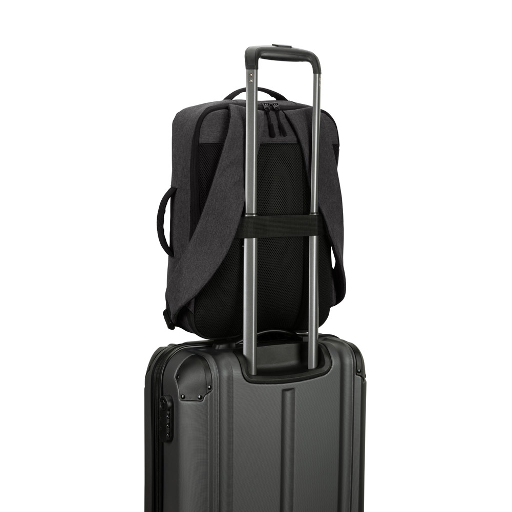 NIAMEY. 15'6" laptop backpack in high-density 300D recycled polyester