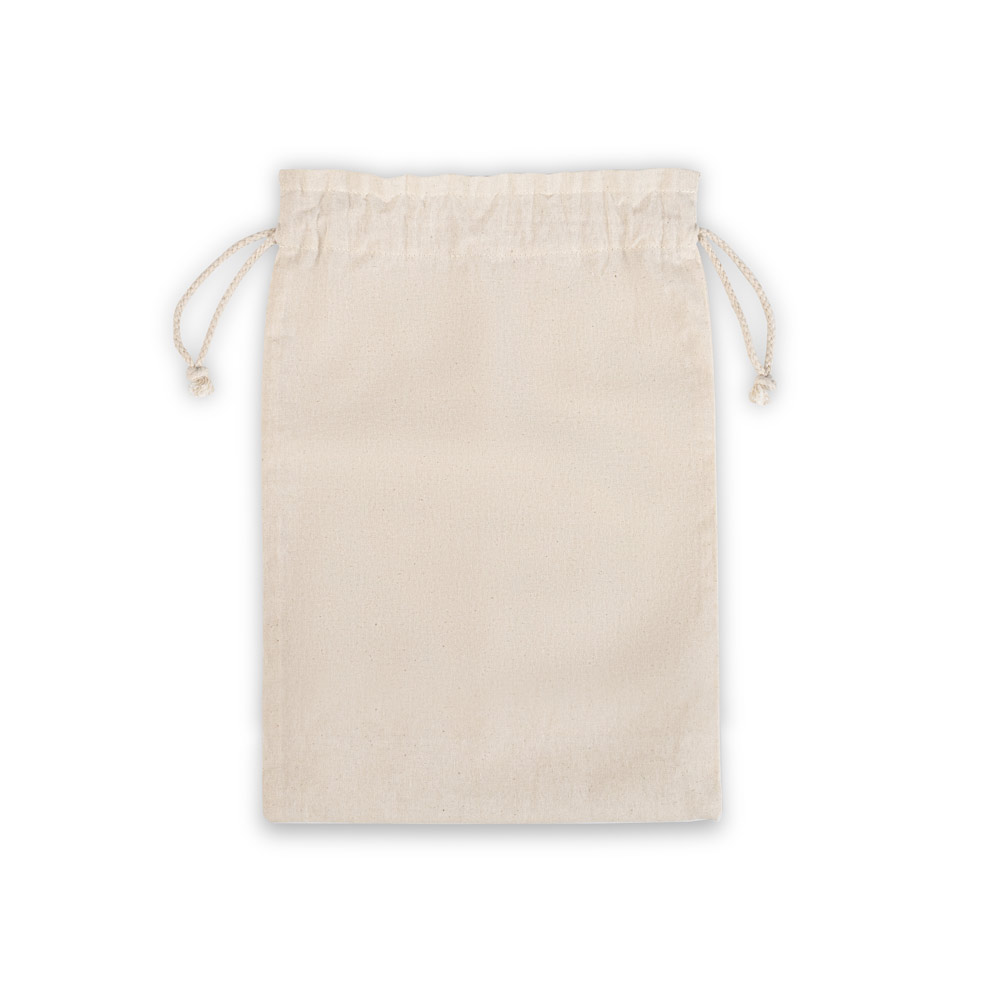 GIFTWRAP L. Large 100% cotton bag (120 g/m²)