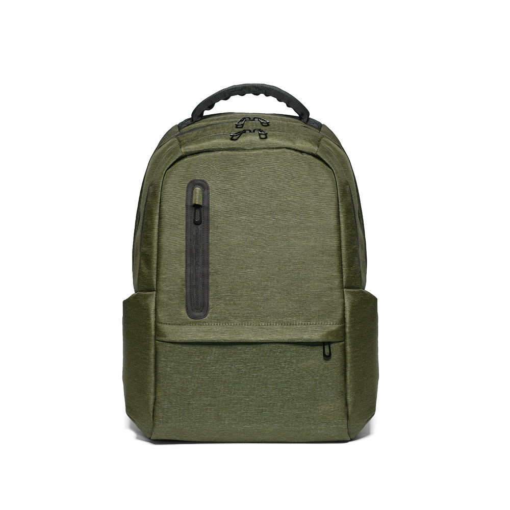 BOSTON. 17" Waterproof 2 Tone Nylon laptop backpack