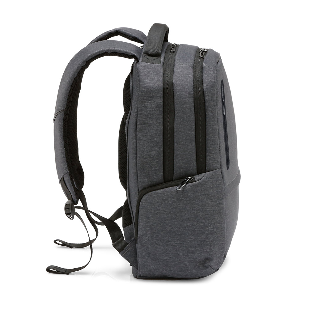 BOSTON. 17" Waterproof 2 Tone Nylon laptop backpack