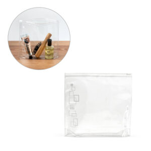 VALENTINA. Airtight PVC cosmetic bag