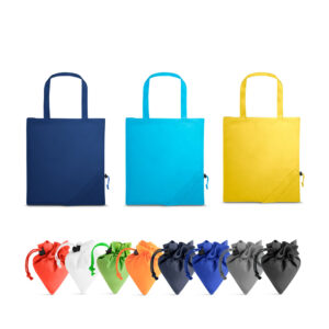 SHOPS. Foldable bag in 190T