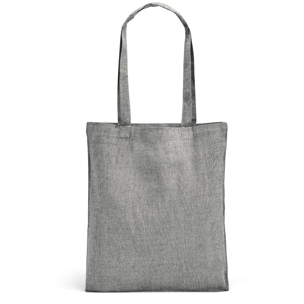 RYNEK. Recycled cotton bag (70%) and polyester (30% rPET) (140 g/m²)