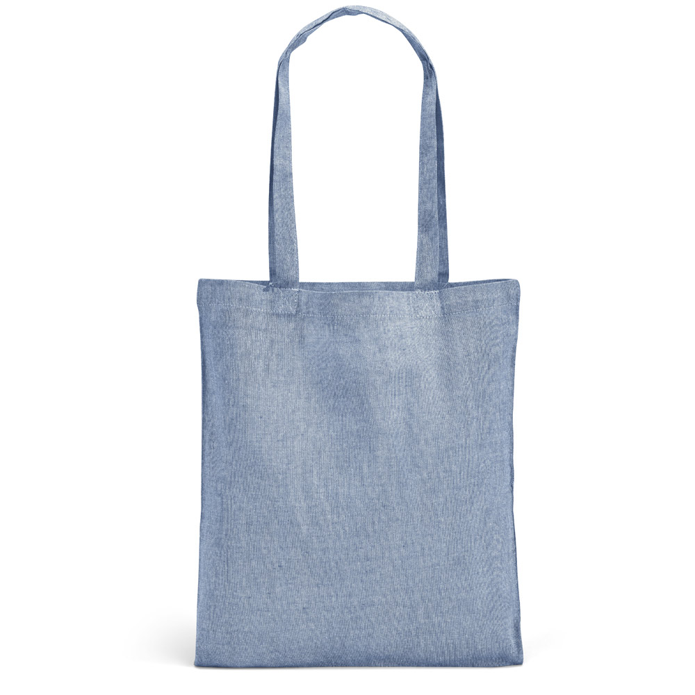 RYNEK. Recycled cotton bag (70%) and polyester (30% rPET) (140 g/m²)