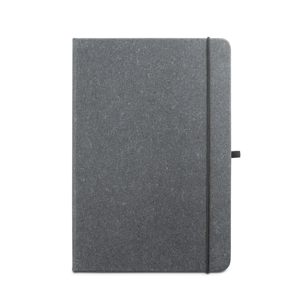 MATISSE. A5 notebook with rigid cover in leather (70% recycled) with lined sheets