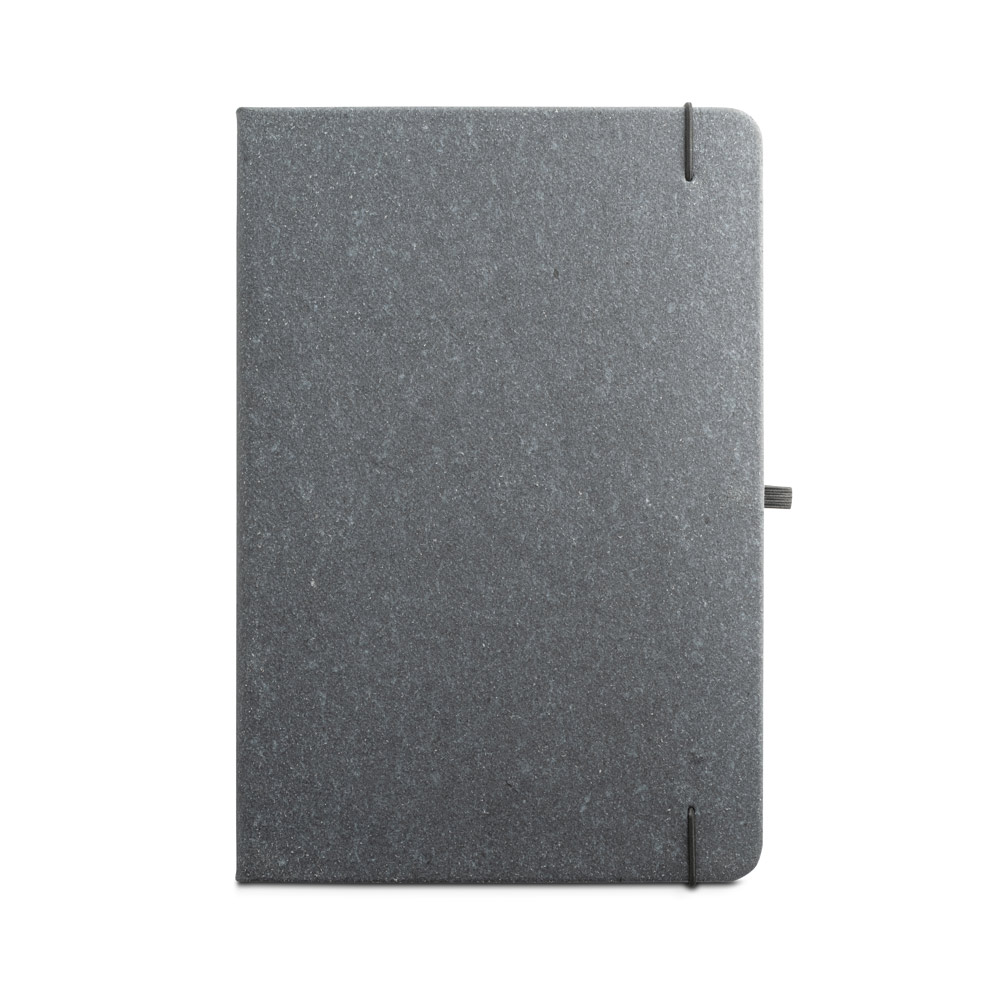 MATISSE. A5 notebook with rigid cover in leather (70% recycled) with lined sheets
