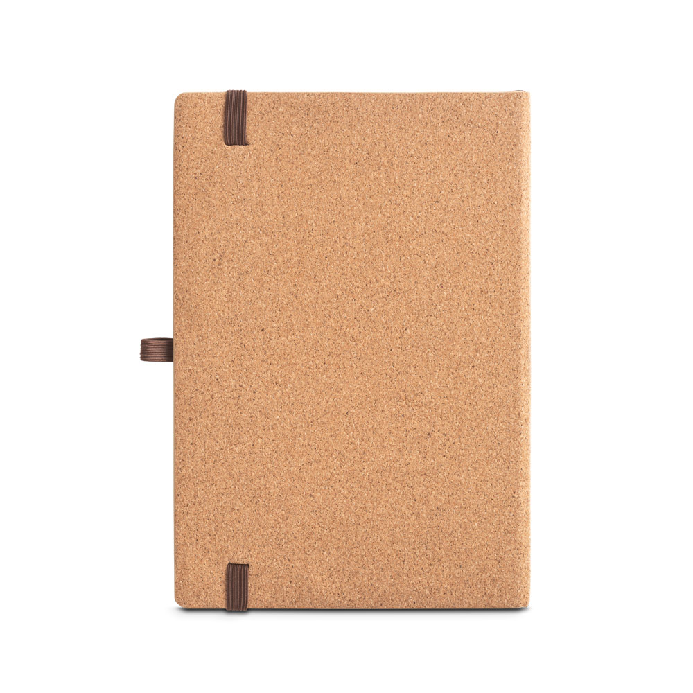 ORWELL. A5 notebook in bamboo and cork sheets with lined sheets