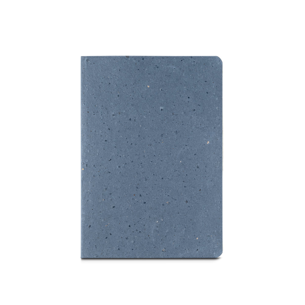 COFFEEPAD SEMI-RIGID. A5 notepad with semi-rigid cover made from coffee husk waste (65%)