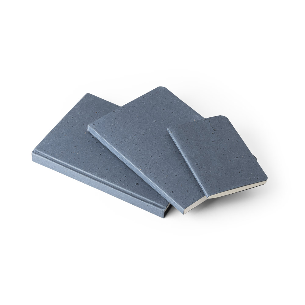 COFFEEPAD SEMI-RIGID. A5 notepad with semi-rigid cover made from coffee husk waste (65%)