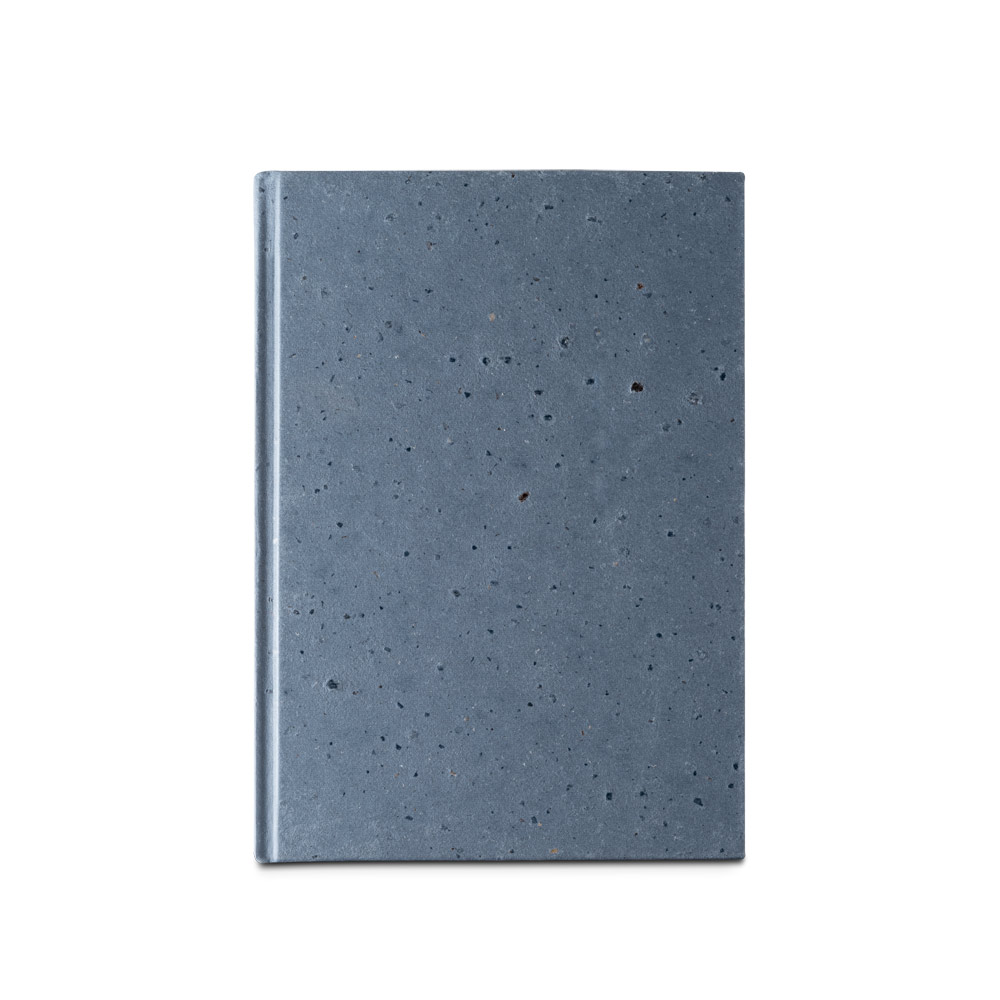 COFFEEPAD RIGID. A5 notepad with hard cover made from coffee husk waste (65%)